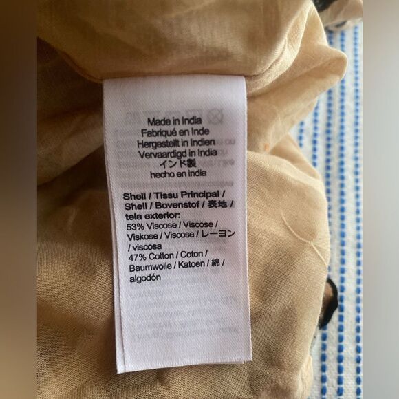 J. Crew Midi Dress Women's Zebra Print Smocked Waist Short Sleeve Sz Small NWT - Picture 13 of 14